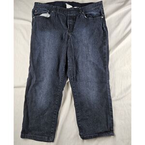 Womens L Jeans Capri PL Petite Large DG2 by Diane Gilman Pants